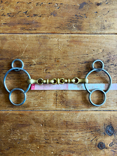 Metal horse gag - gag, bit