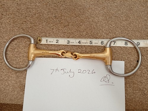 Neue schule eggbutt snaffle - schule, 6"
